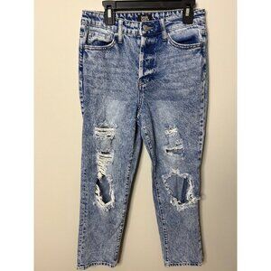 Simple society stone washed distressed jeans size 1/25 Women's  pants